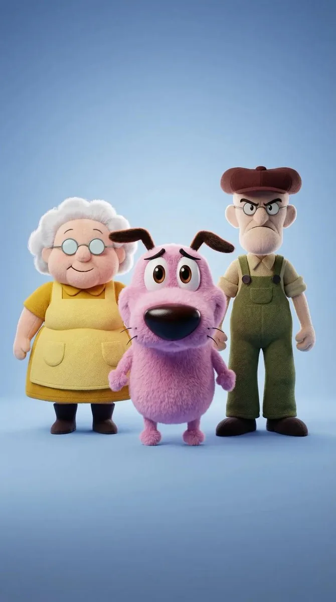 Ultra-Detailed 3D Plush Cartoon Character Rendering reference