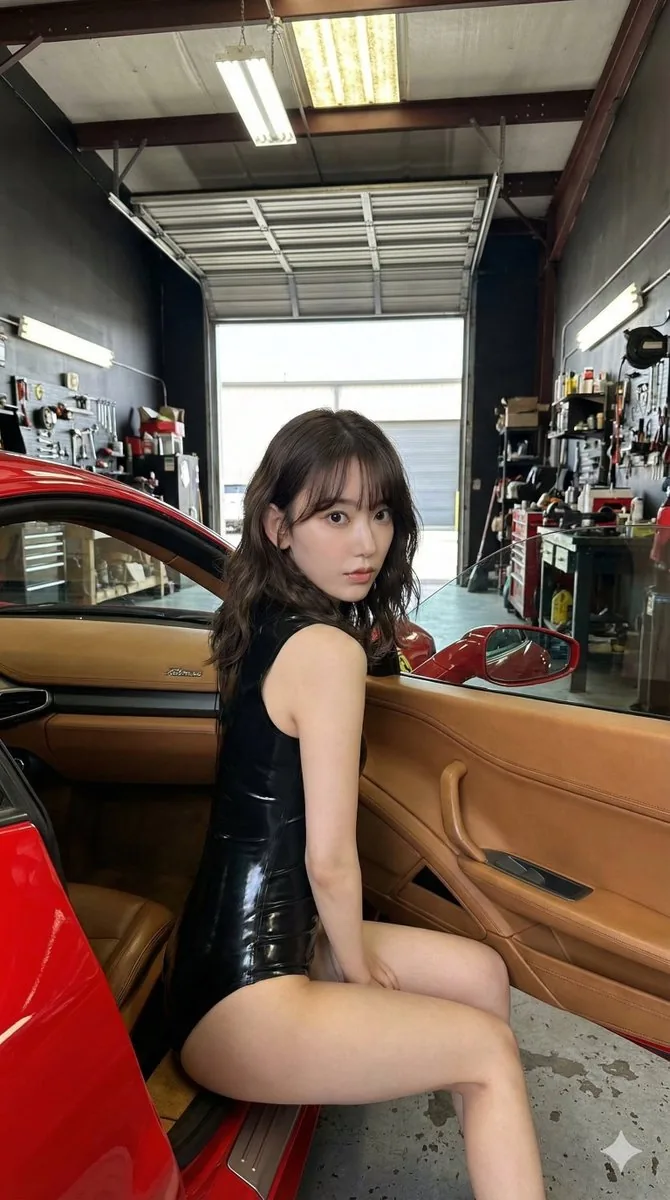 K-pop Idol Garage Photoshoot Prompt - Nano Banana Pro AI Prompt for Social Media Post reference