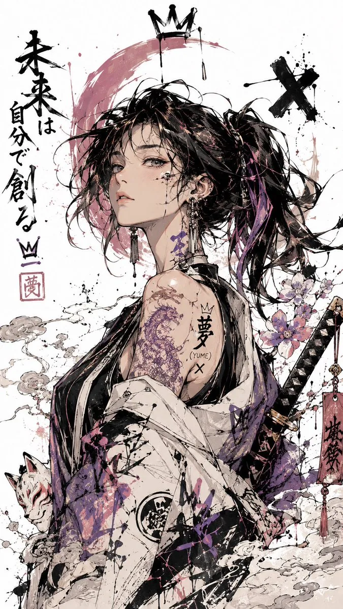 Anime Streetwear Illustration reference