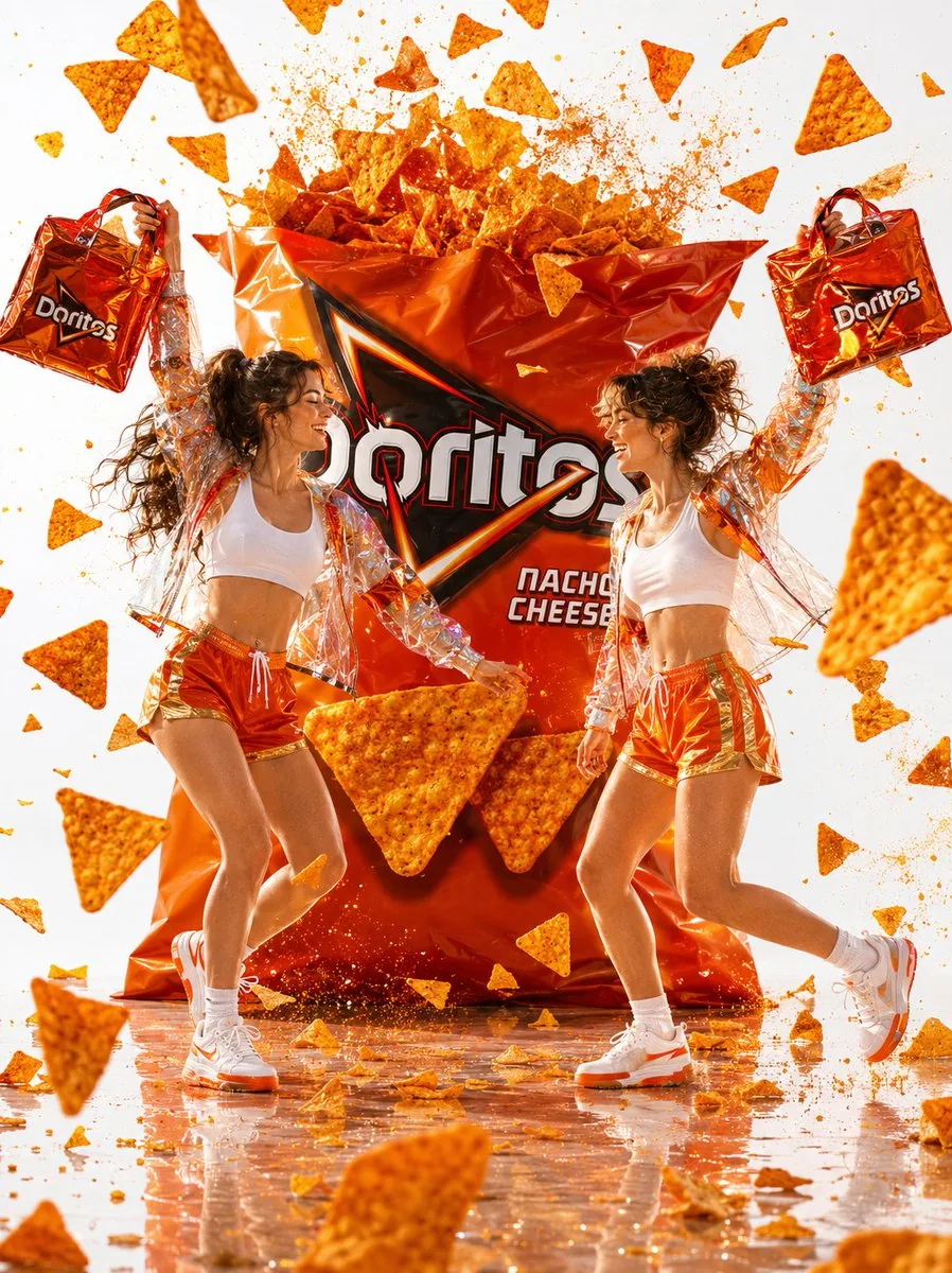 Doritos Fashion Campaign Photography reference