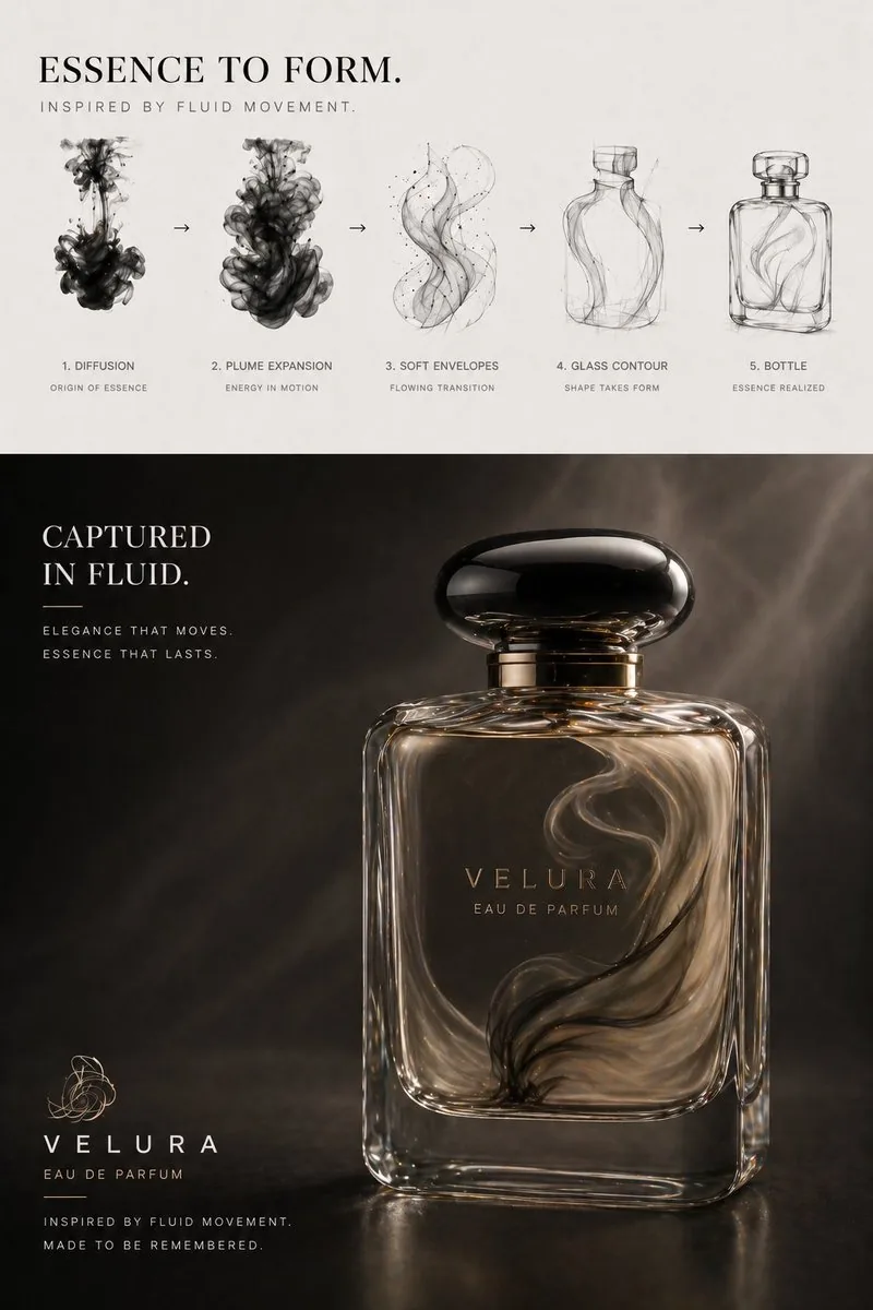 Perfume Design Evolution Poster reference