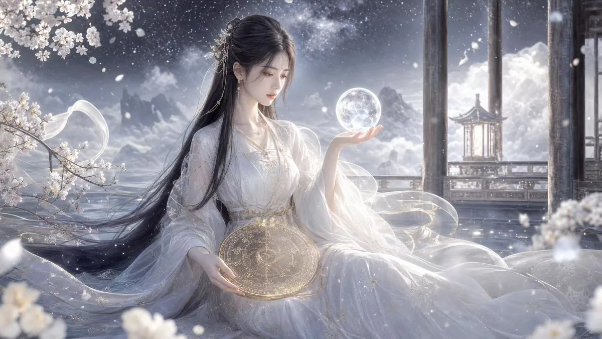 Pure White Fairy Fortune Teller reference