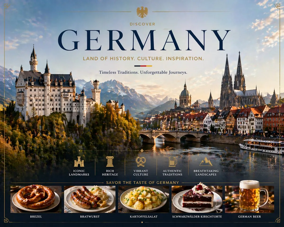 Luxury Germany Travel Poster reference