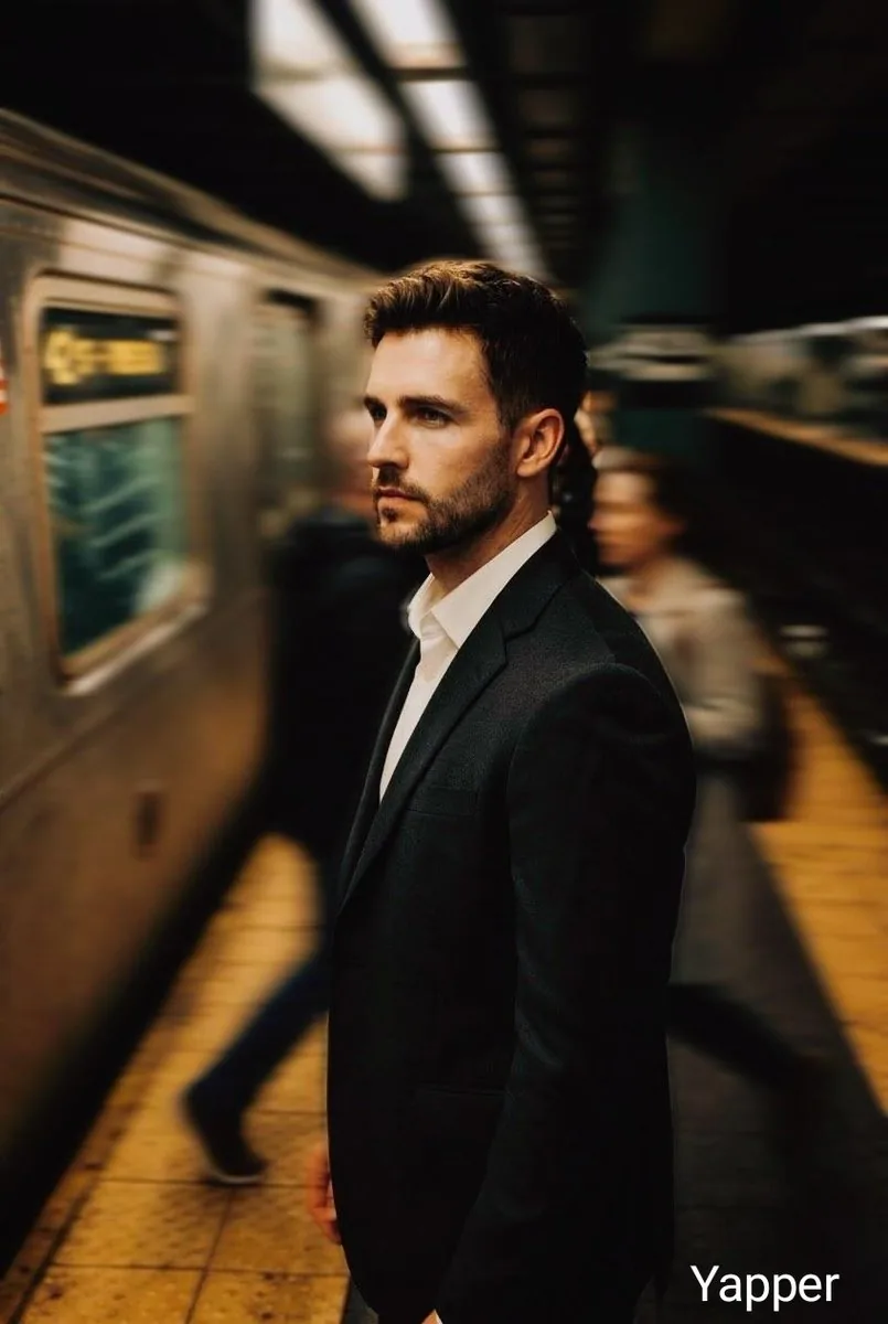 Cinematic Subway Thriller Portrait Prompt for Nano Banana 2 reference