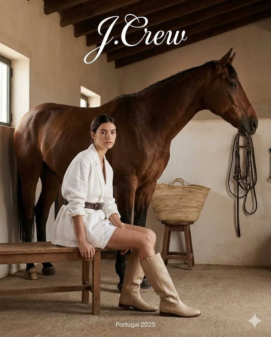 J.Crew Rustic Fashion Editorial reference