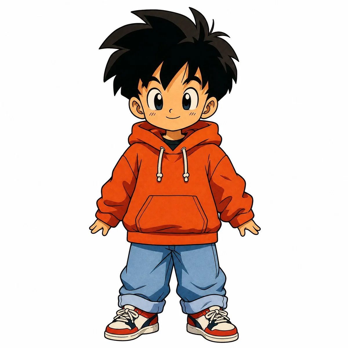 90s Japanese Retro Anime Style reference