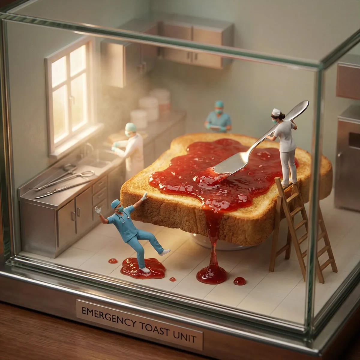 Cinematic Miniature Diorama Animation Prompt - Nano Banana Pro AI Prompt for Product Marketing reference