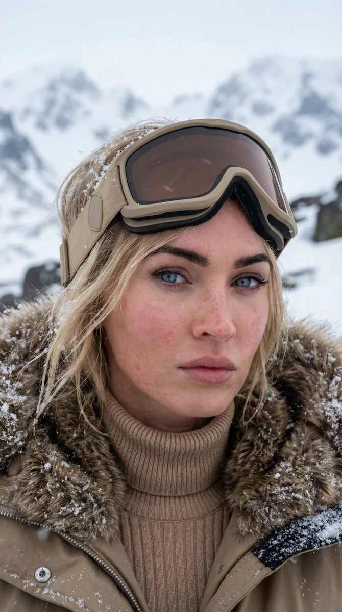 Cinematic Alpine Portrait - Nano Banana Pro AI Prompt for Portrait / Selfie reference