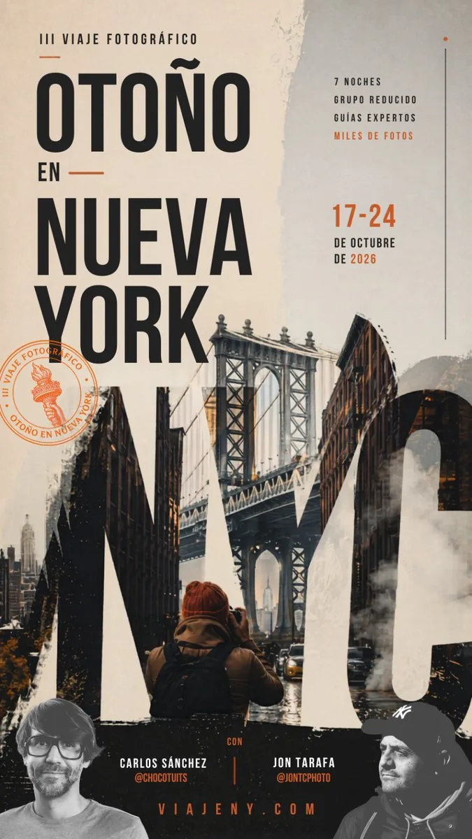 Autumn in New York Travel Poster reference