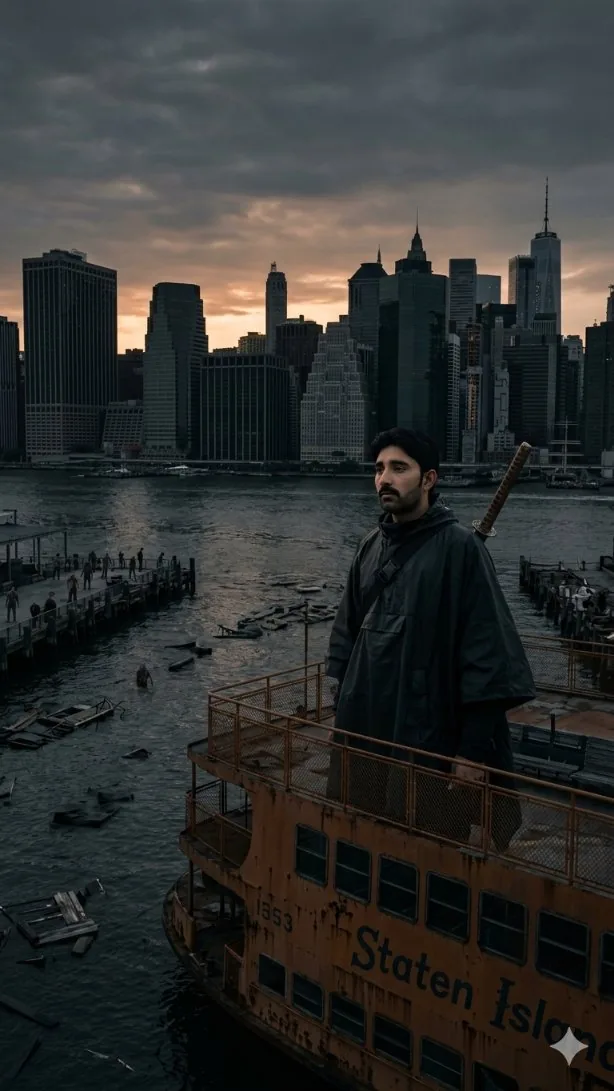 Post-Apocalyptic Staten Island Ferry reference