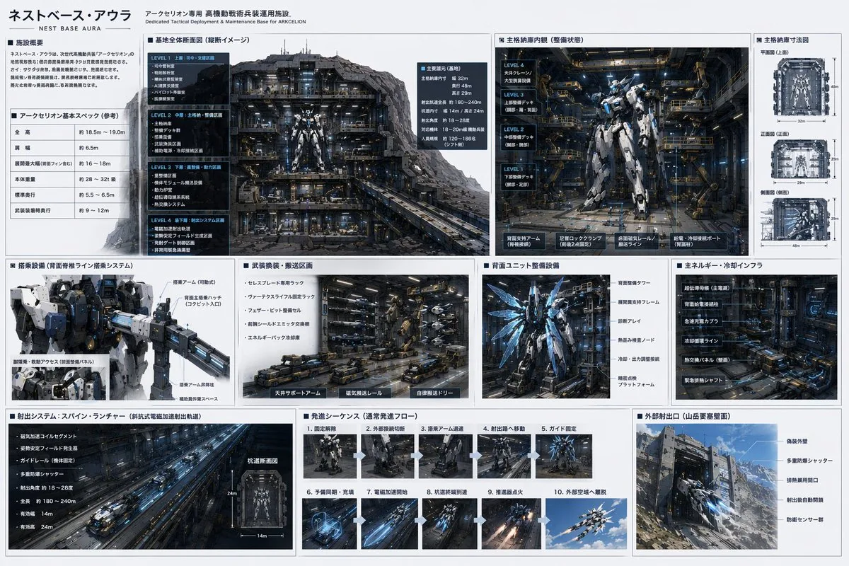 Mecha Base Technical Spec Sheet reference