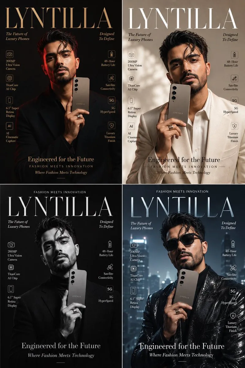 Luxury Fashion Tech Magazine Cover - Nano Banana Pro AI Prompt for Product Marketing reference
