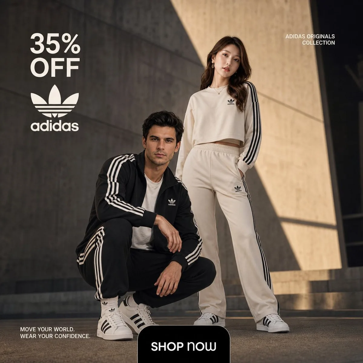 Adidas Originals Fashion Ad reference