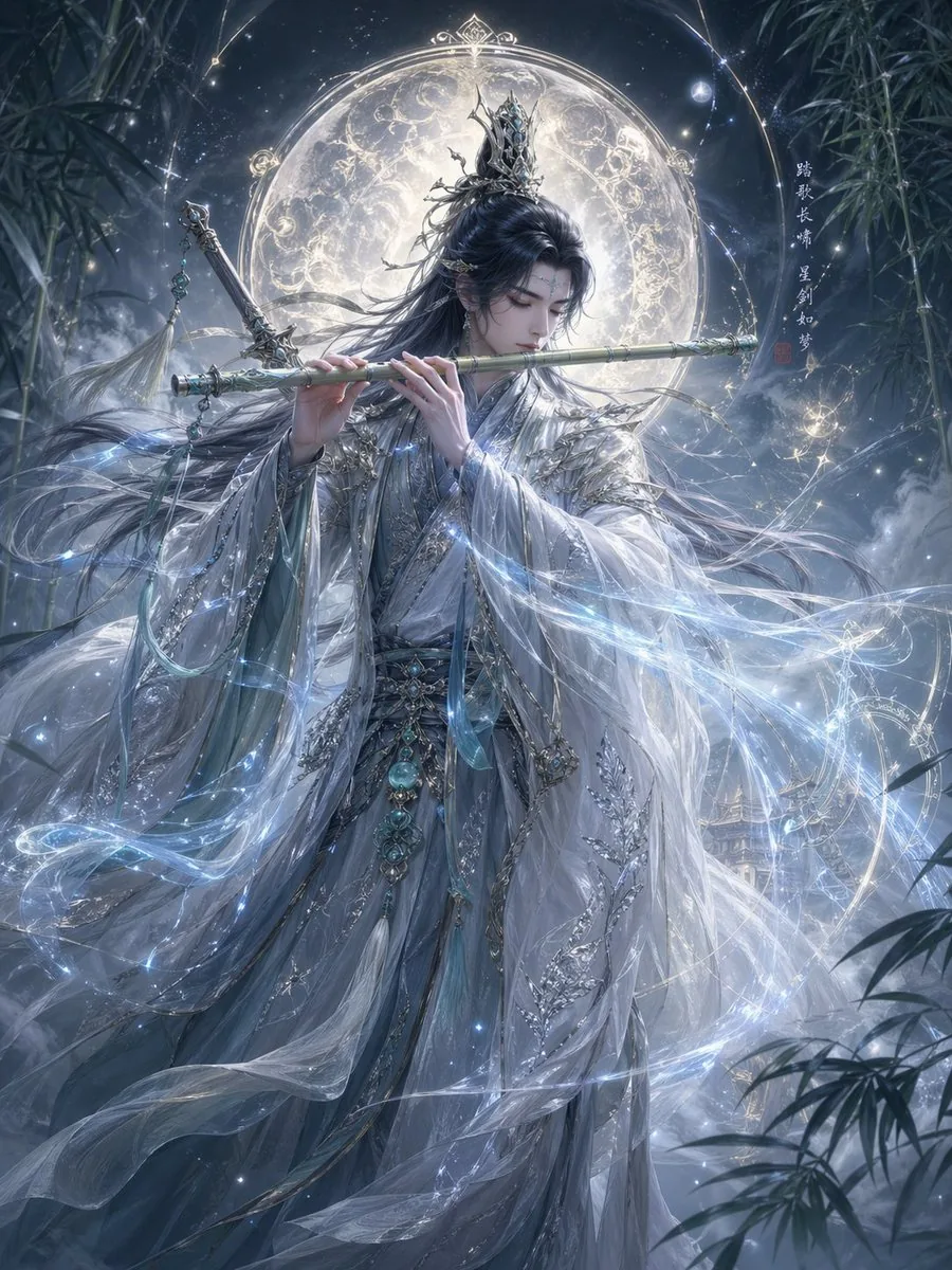 Epic Eastern Fantasy Character Concept reference