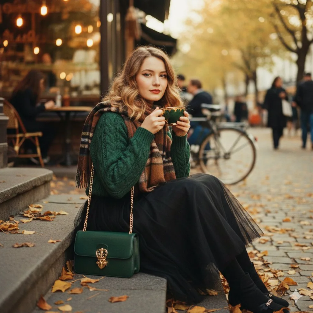 1970s Cinematic Fashion Portrait Prompt for Gemini Nano Banana Pro - Nano Banana Pro AI Prompt for Social Media Post reference