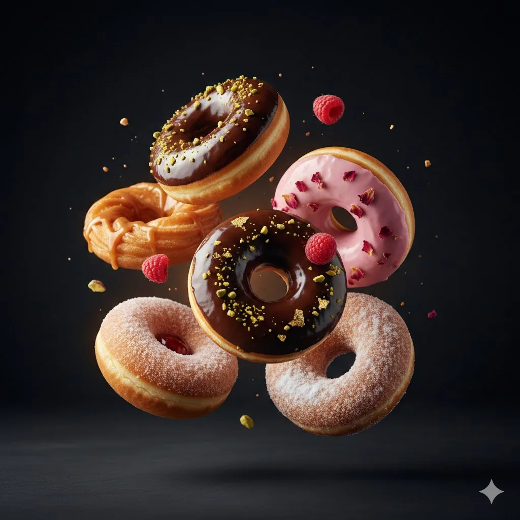 Ultra-Luxury Pancake Commercial Scene - Nano Banana Pro AI Prompt for Product Marketing reference