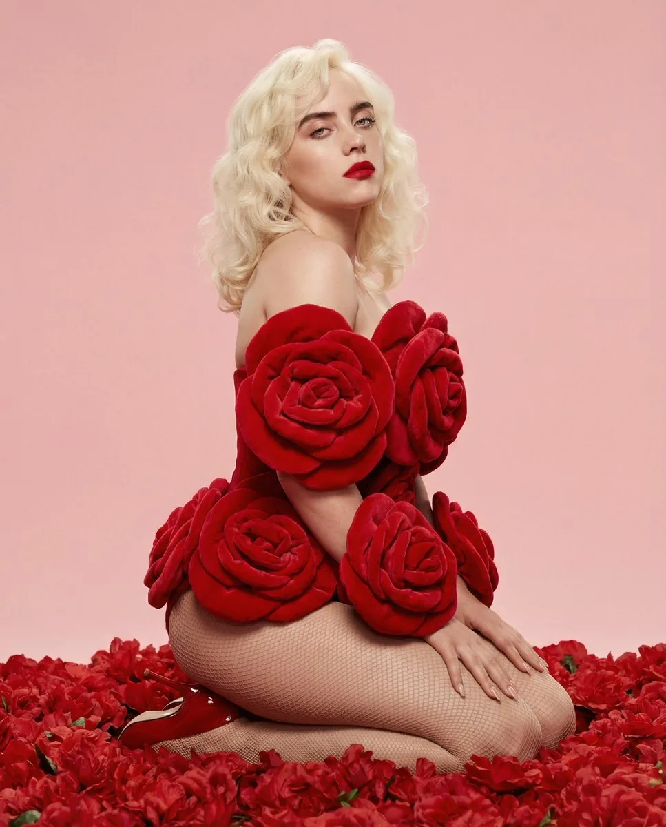 Red Rose Glamour Fashion Editorial reference