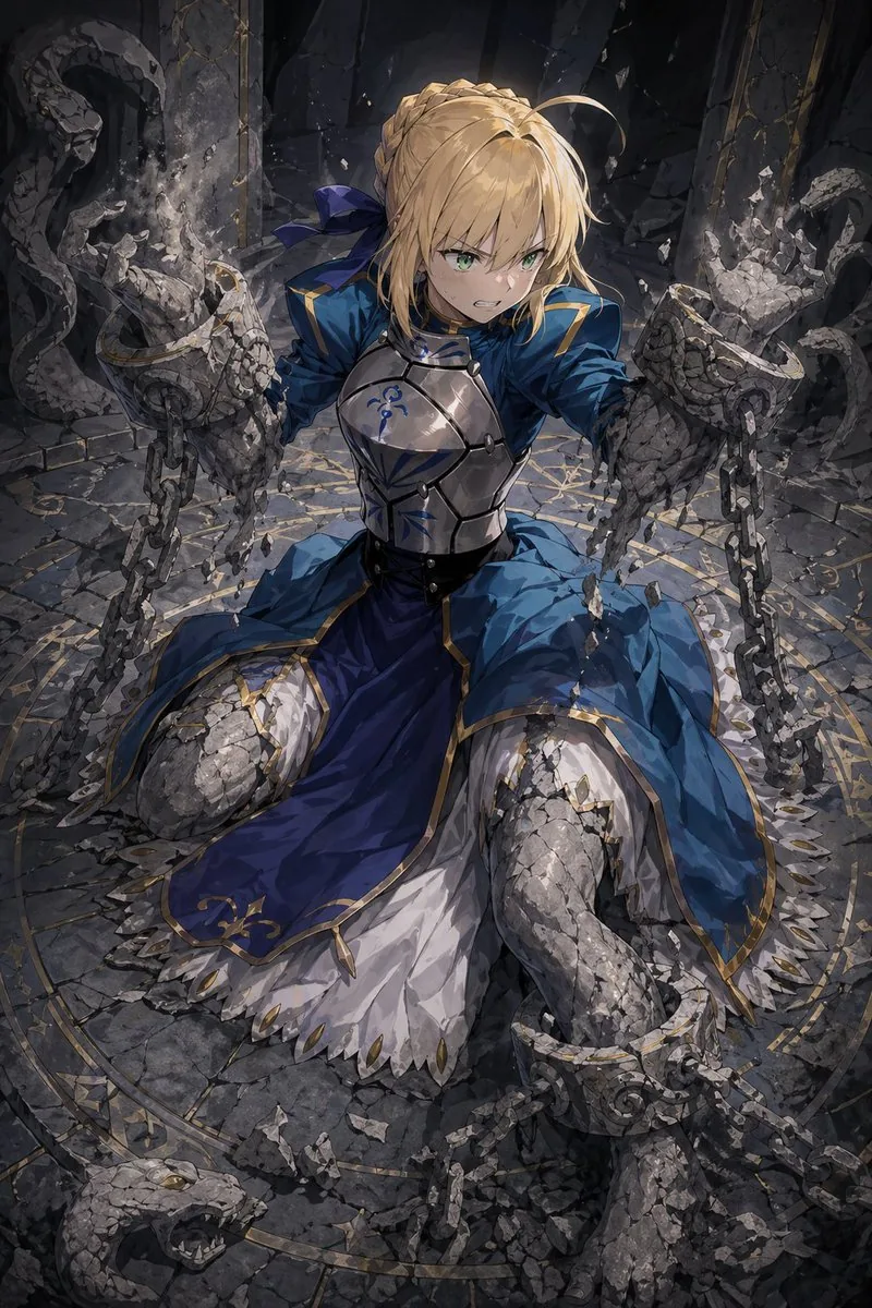 Partial Petrification Knight Card Art reference