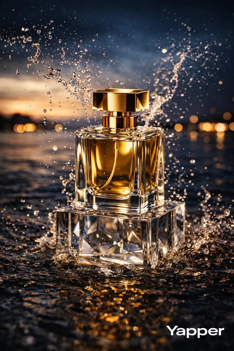 Ultra-luxurious Perfume Campaign reference