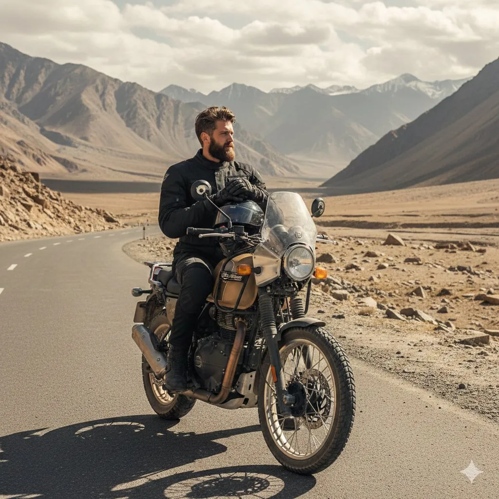 Himalayan Motorcycle Travel Photography reference
