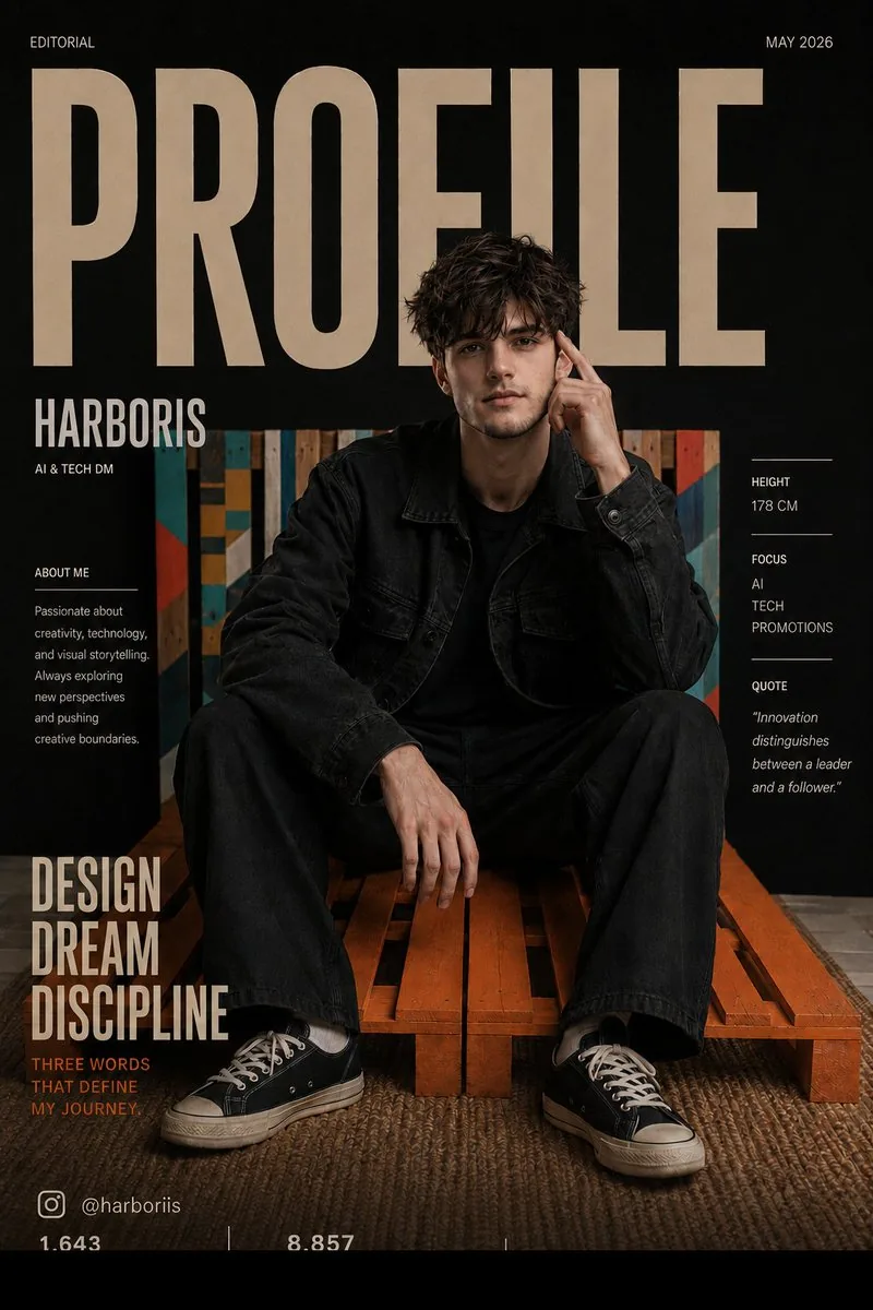 Fashion Magazine Cover Editorial reference