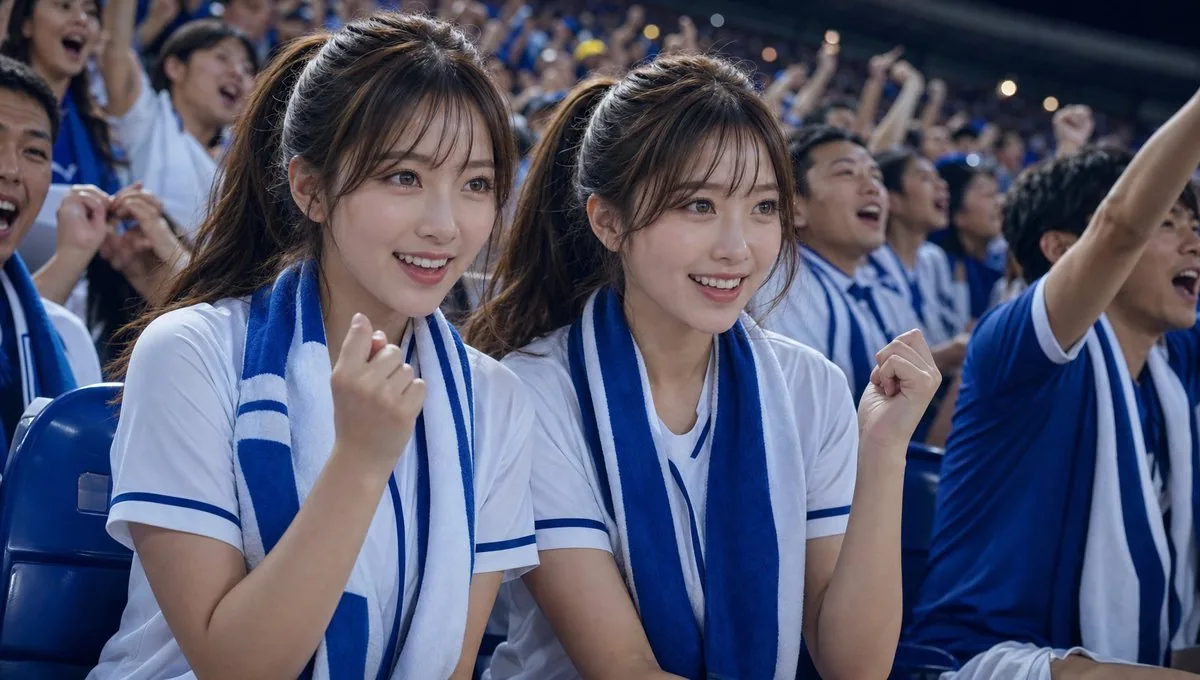 Soccer Fans Hidden Camera Cinematic Shot reference