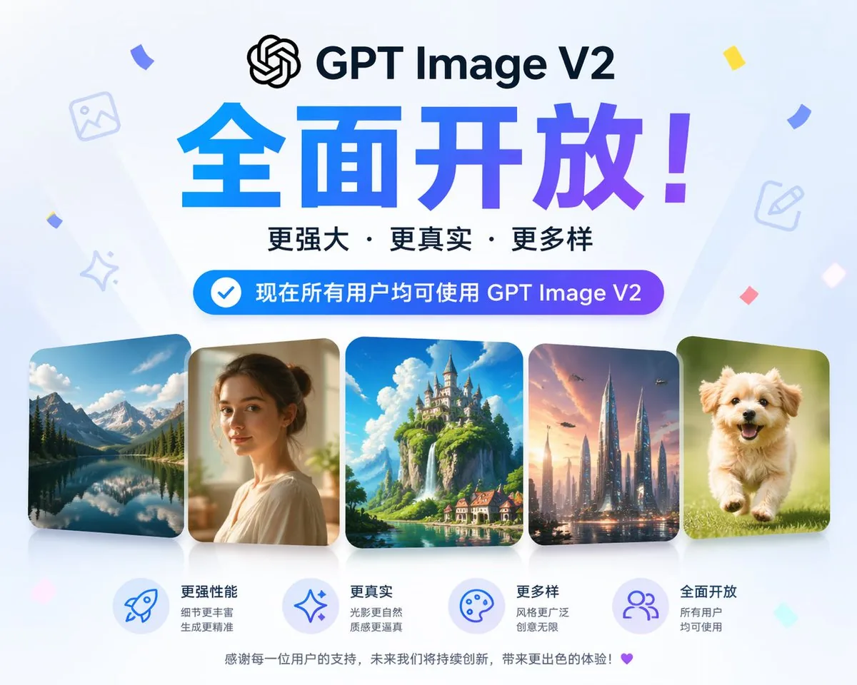 GPT-Image V2 Feature Announcement reference