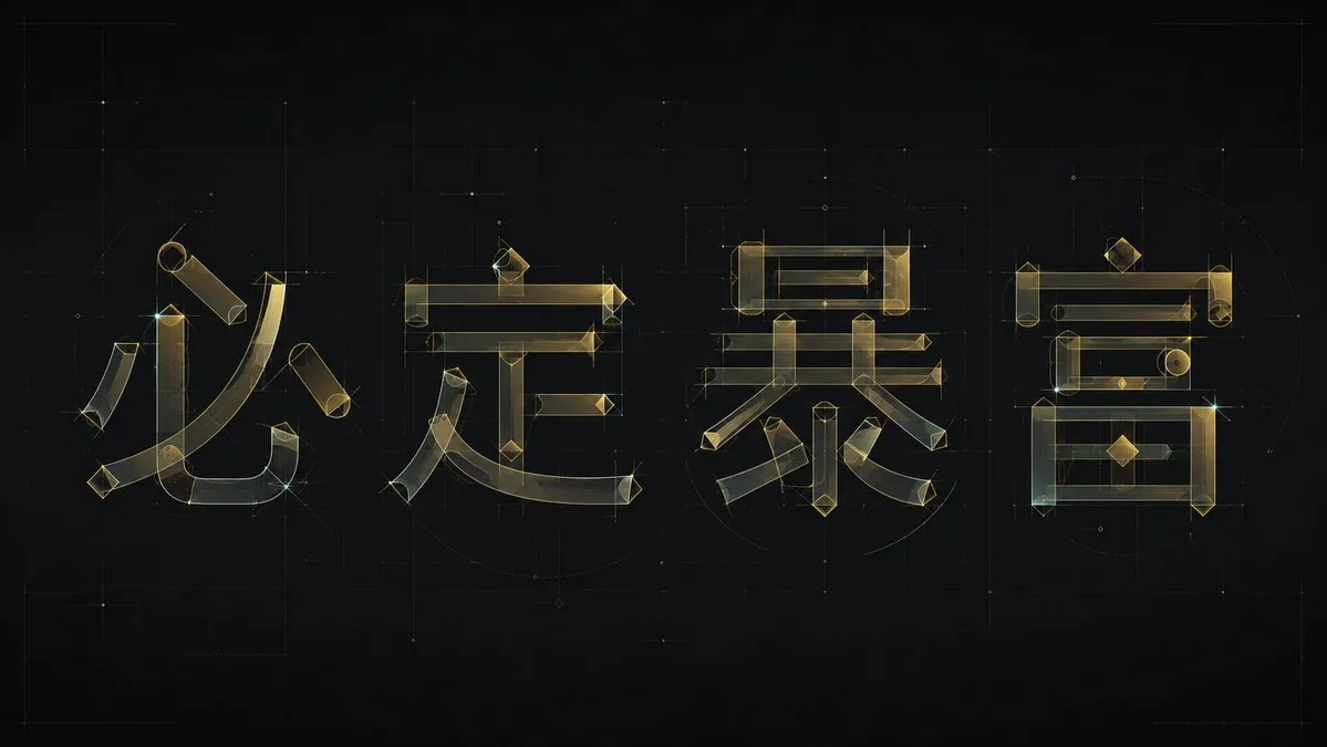 Experimental Chinese Typography Design reference