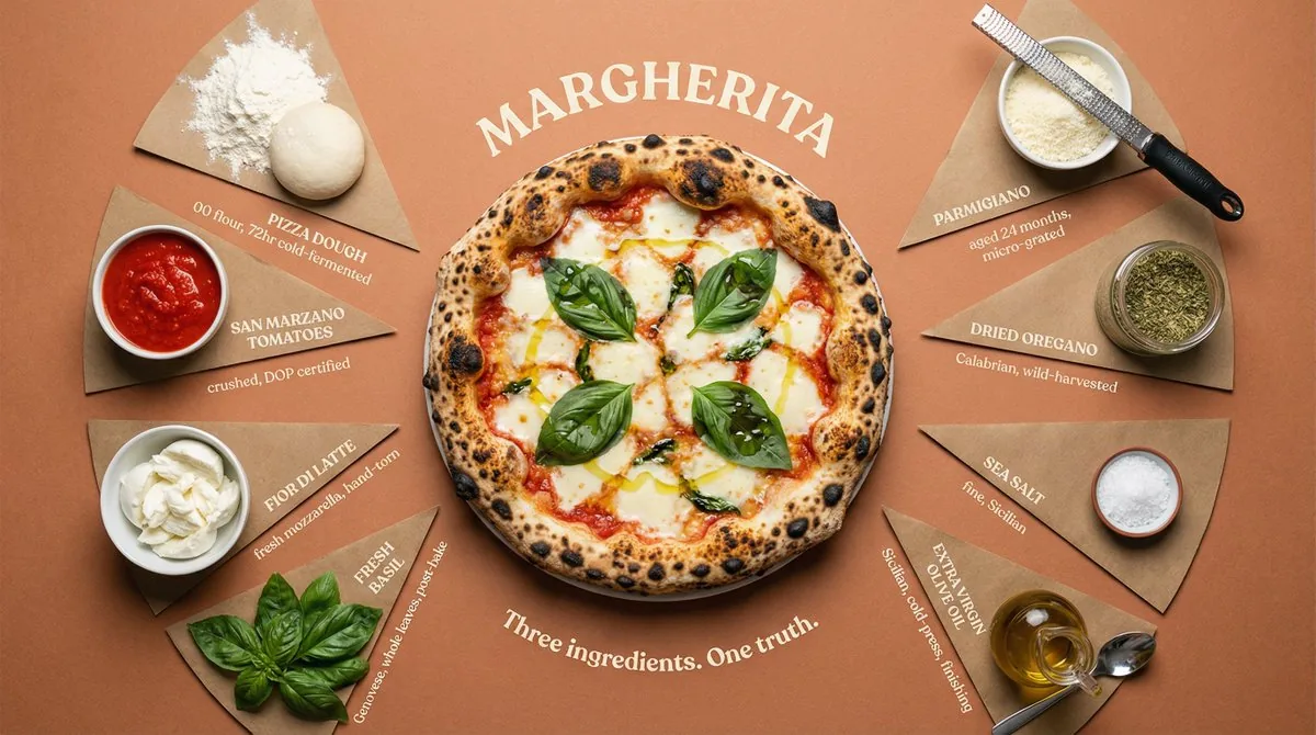 Luxury Cookbook Ingredient Flat Lay Infographic reference