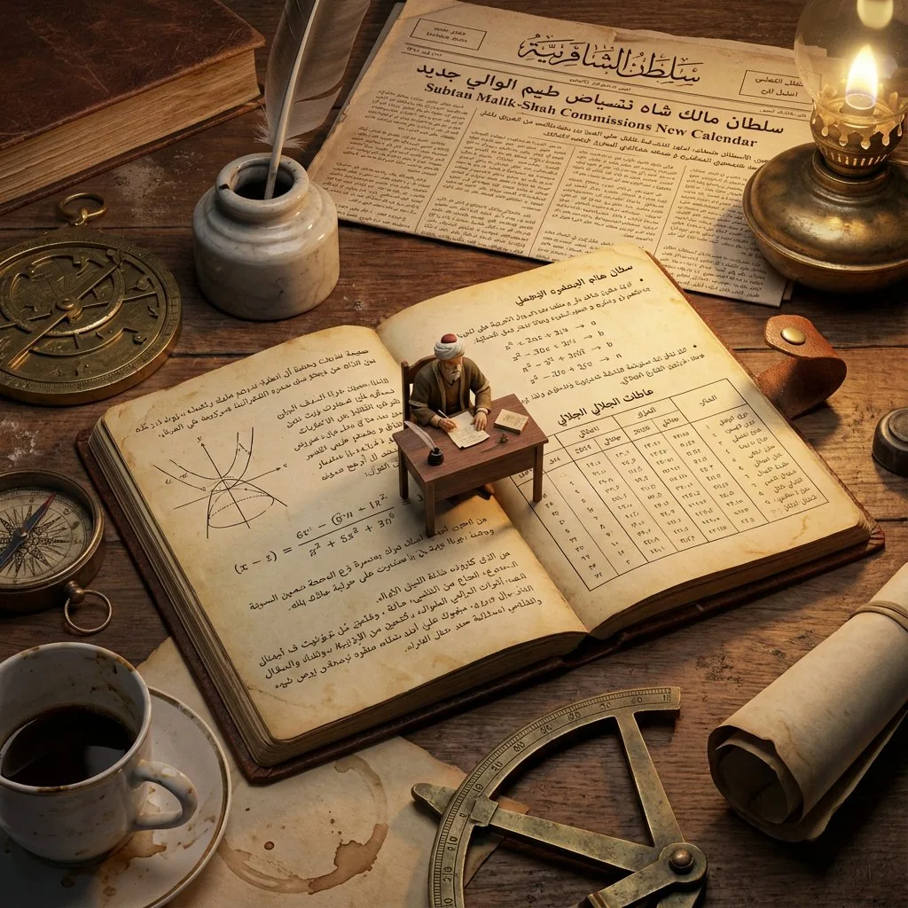 Macro Diorama of a Historical Scientist's Workspace - Nano Banana Pro AI Prompt for Infographic / Edu Visual reference