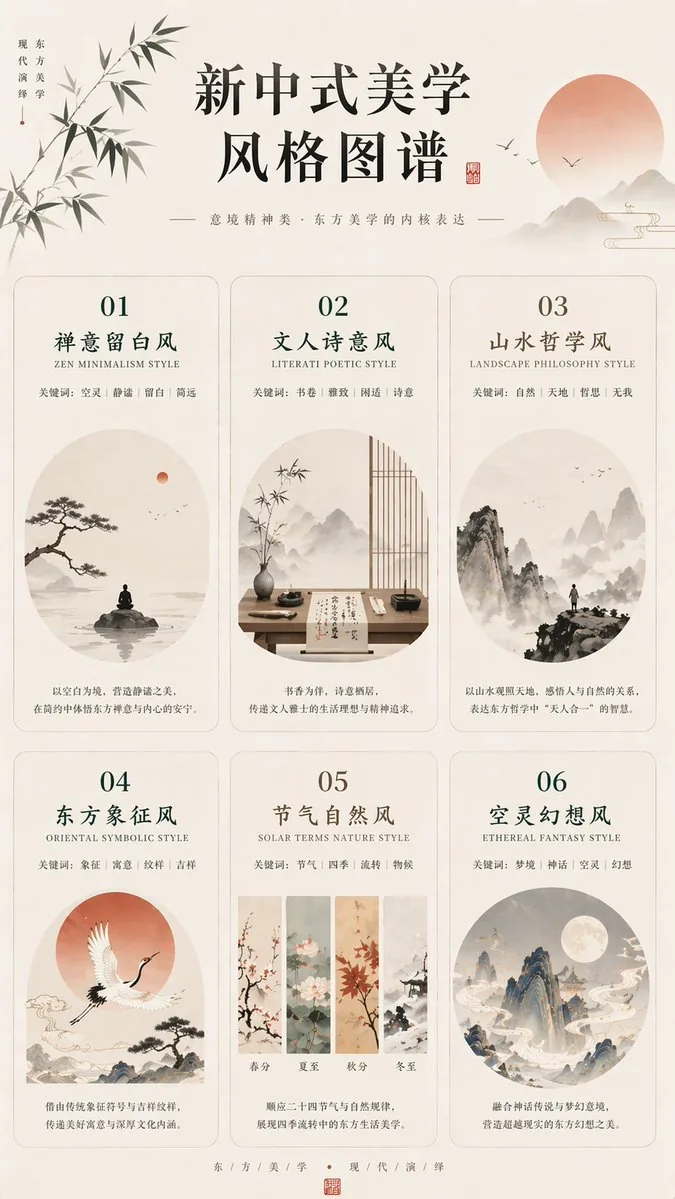 New Chinese Aesthetics Style Atlas reference