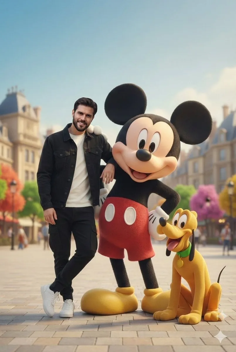 Cinematic Lifestyle with 3D Cartoon Characters reference