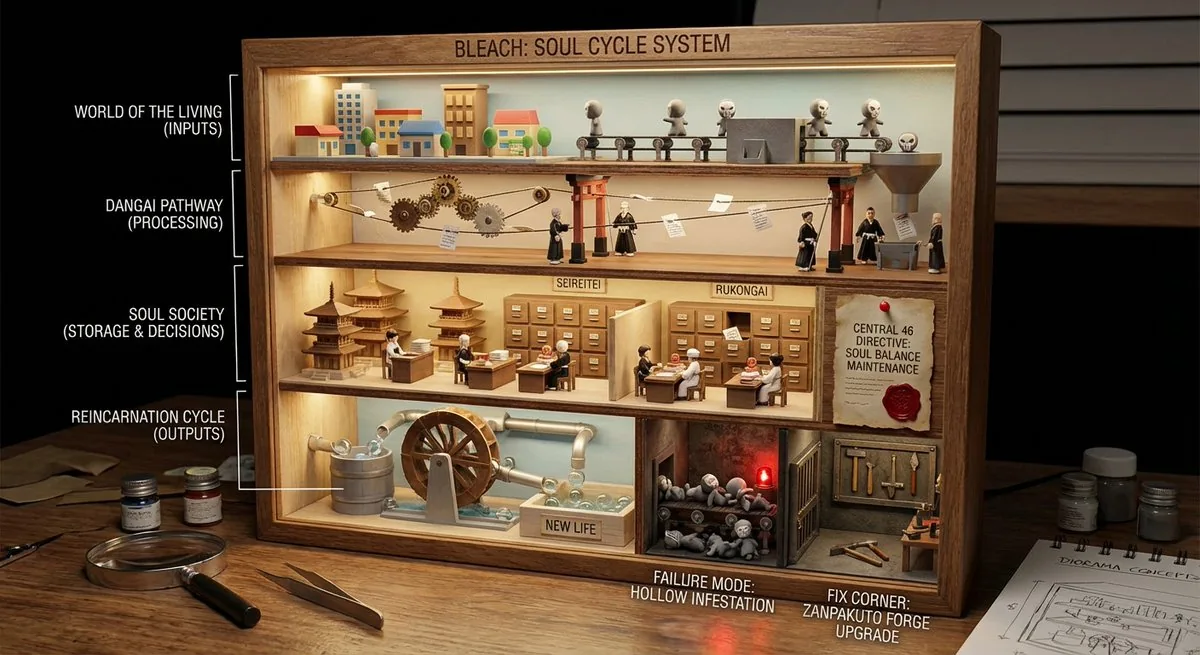World-in-a-Box Cutaway Diorama Prompt - Nano Banana Pro AI Prompt for Infographic / Edu Visual reference