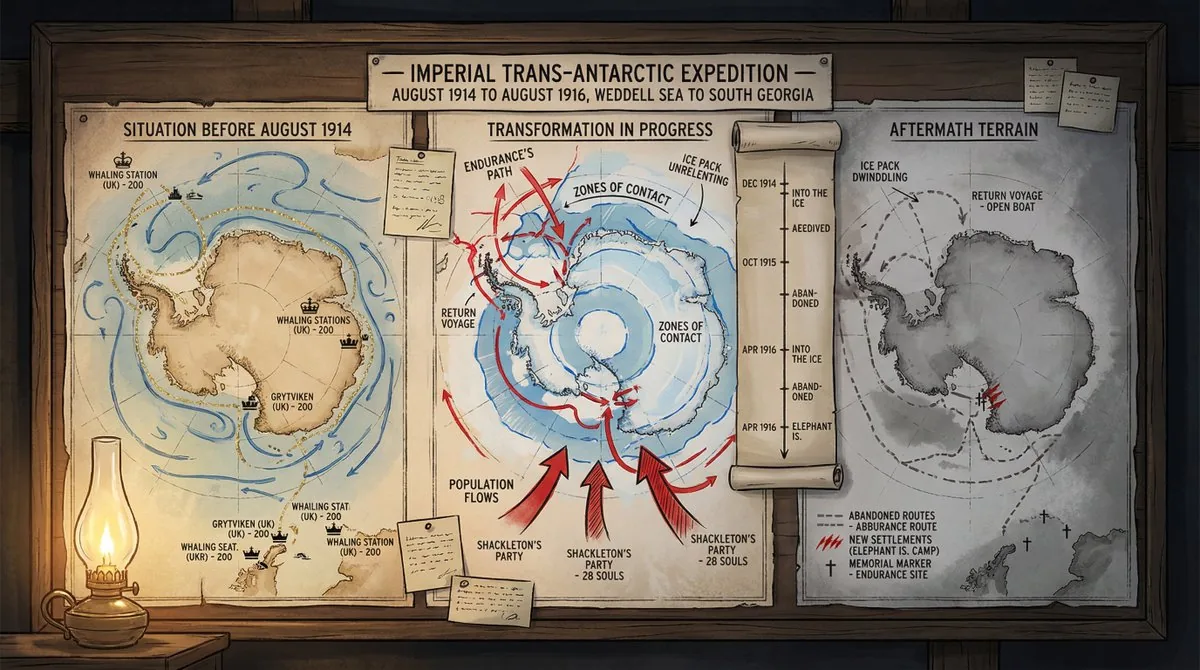 Cartographer's Crisis Board Visualization reference