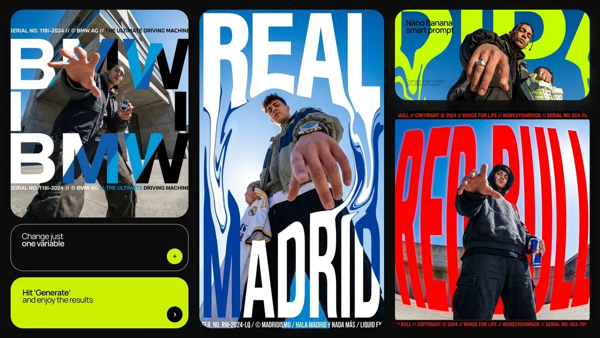 Dramatic Low Angle Brand Poster reference