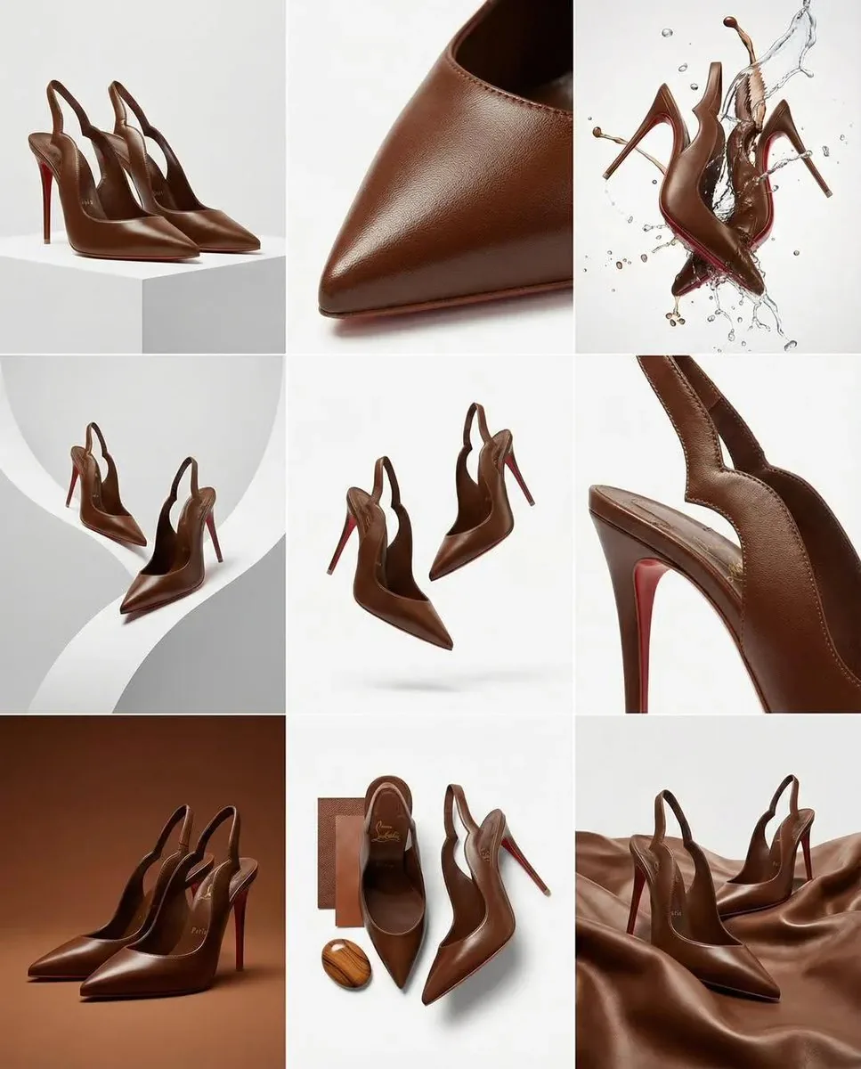 Luxury Product Campaign Grid - Nano Banana Pro AI Prompt for Product Marketing reference