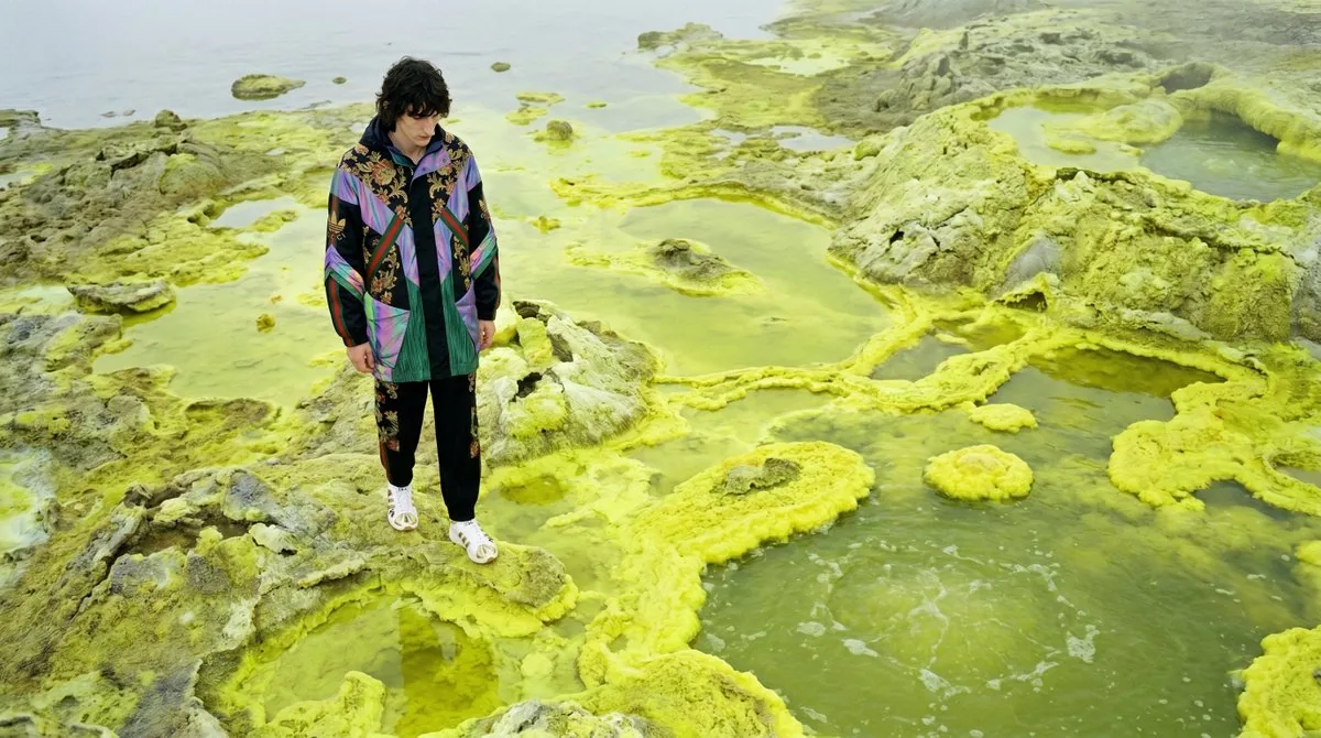 Surreal Sulfur Hot Spring Explorer reference