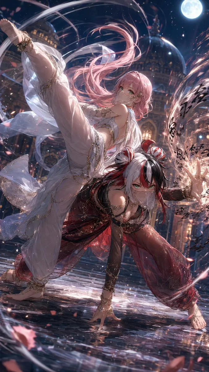 Moonlit Palace Dancer Duel reference