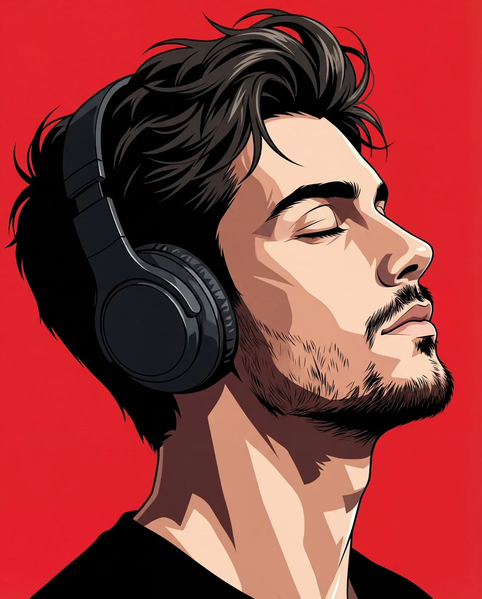 Transform Photo into Modern Anime Vector Illustration reference