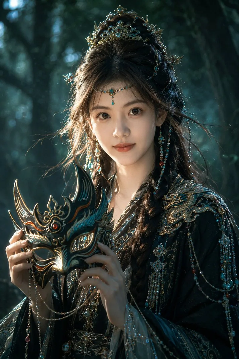Eastern Fantasy Cinematic Portrait reference