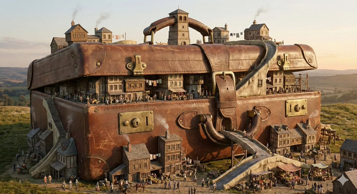 Everyday Object Reimagined as a City reference