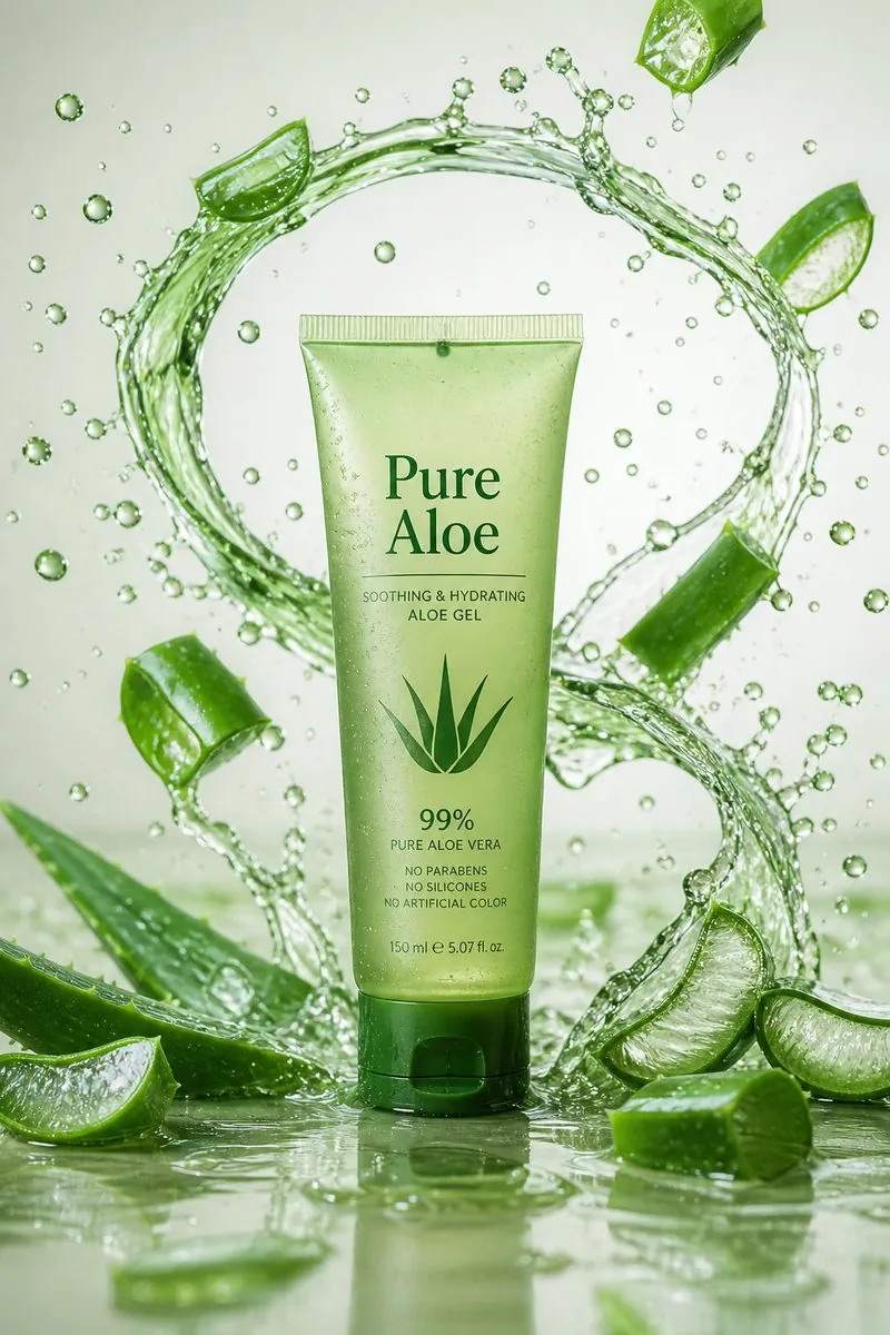 Pure Aloe Skincare Commercial reference