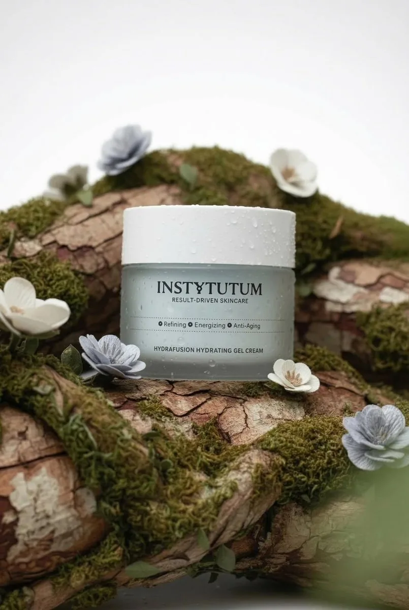 Eco-Luxury Skincare Product Photography reference