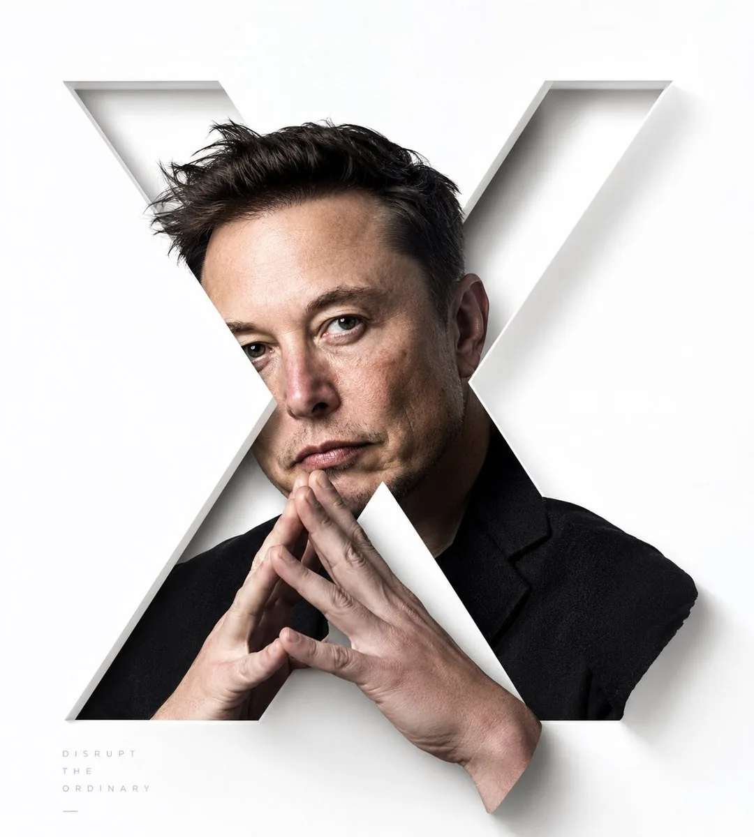 Stylized X-Frame Portrait Design reference