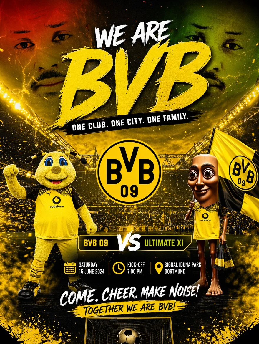 Soccer Event Poster Redesign reference