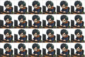 3D Chibi Sprite Sheet Generator