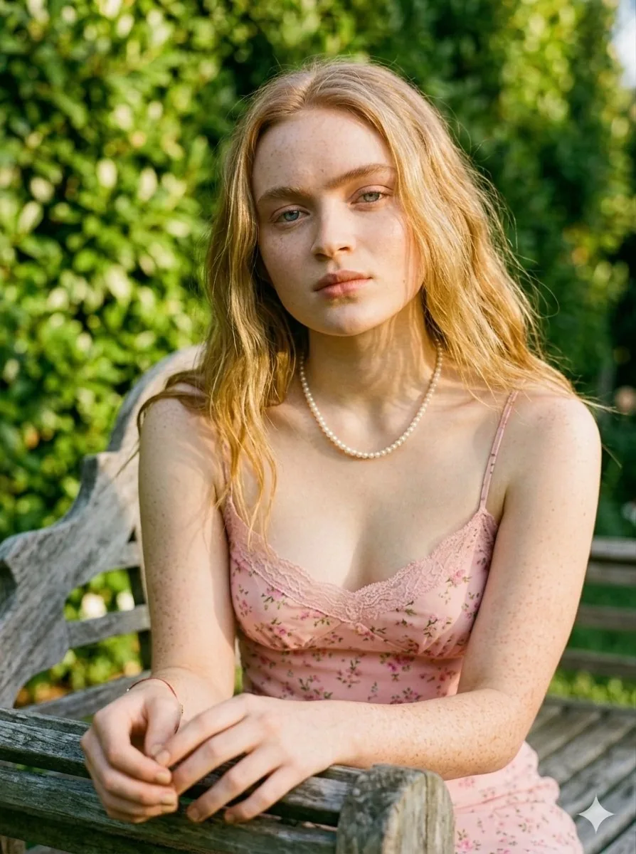 Golden Hour Redhead Portrait reference