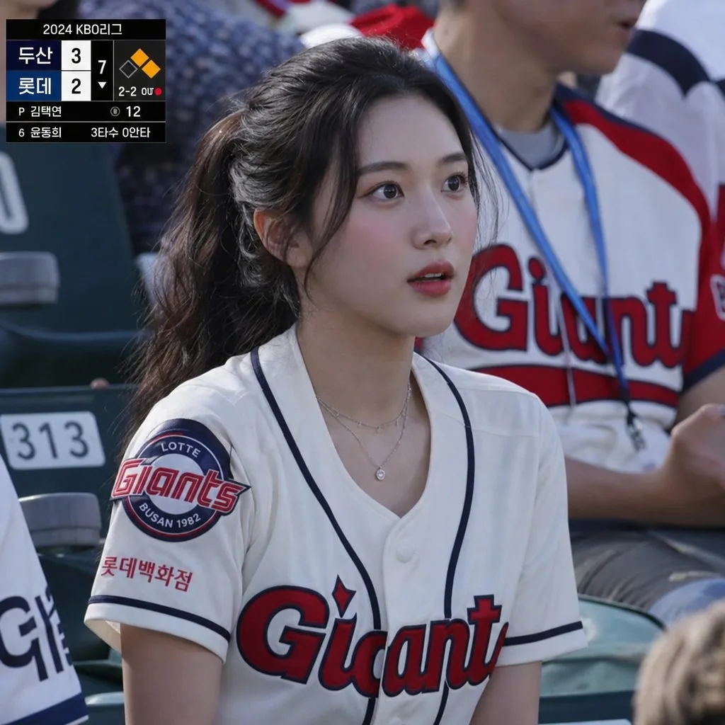 KBO Lotte Giants Broadcast Fan Shot reference