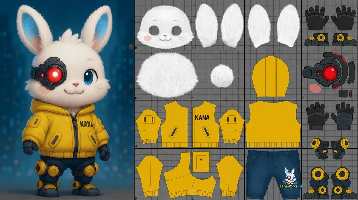 Prompt for UV Unwrapping a 3D Model reference