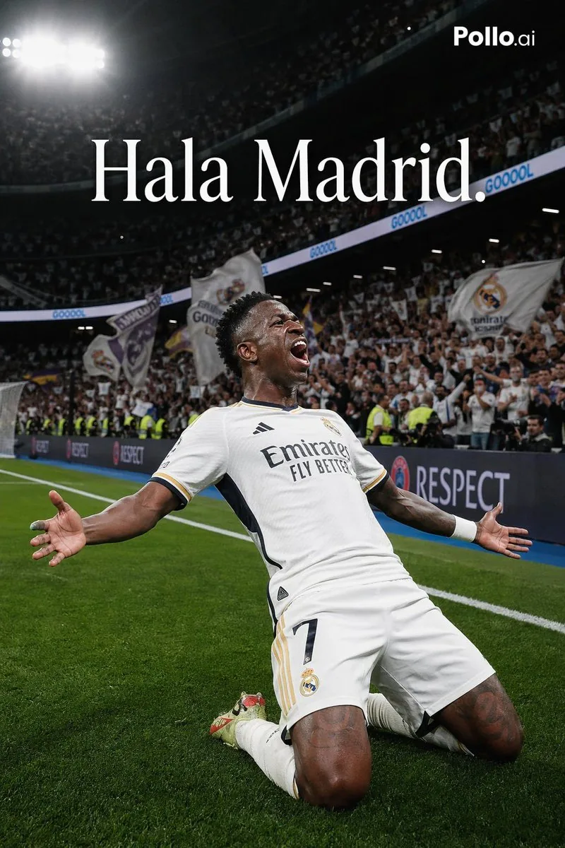 Luxury Football Victory Campaign Poster reference